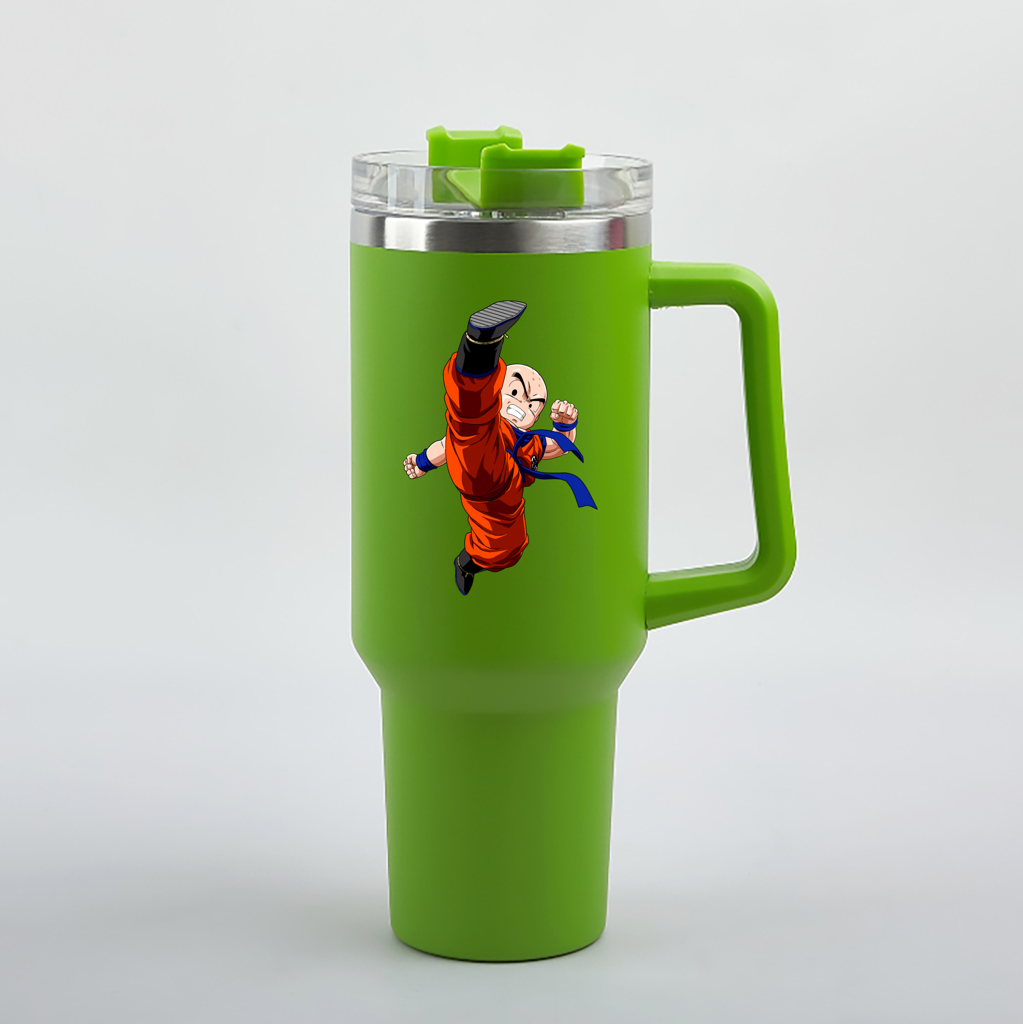 （画像用） ドラゴンボール クリリン DRAGON BALL krillin 1200mL車用タンブラー（カラープリント）